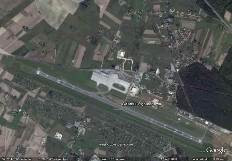 Zdjcie pochodzi z programu Google Earth